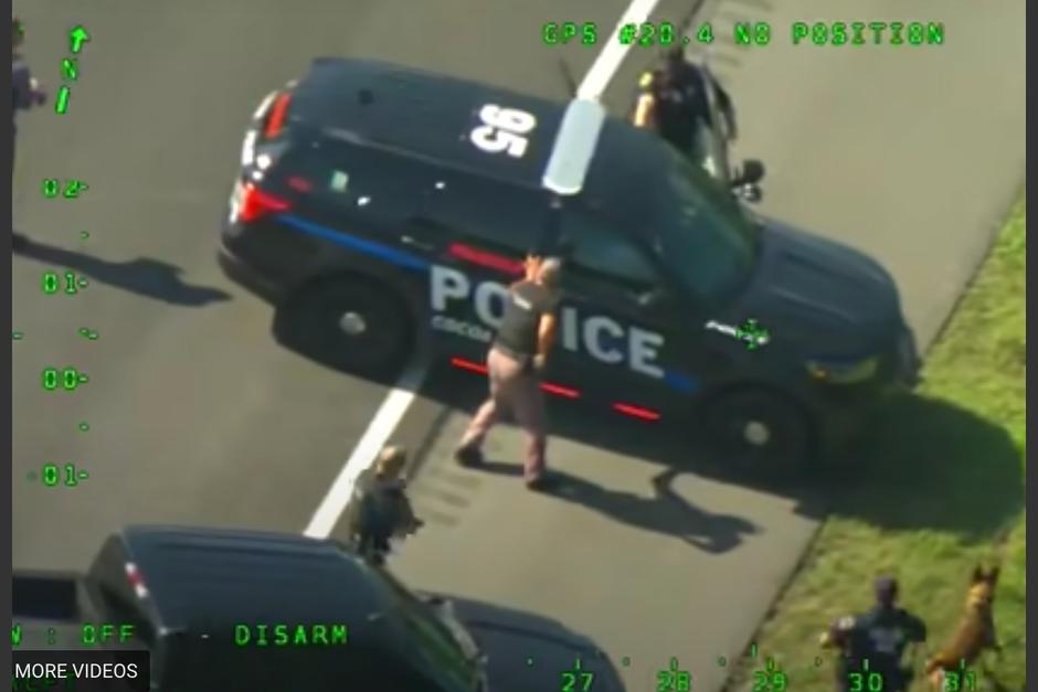 Una intensa persecución se llevó a cabo en EE.UU. luego de que un hombre robara una patrulla, la chocara y luego robó otra. (Foto: oficina del Sheriff de Volusia)