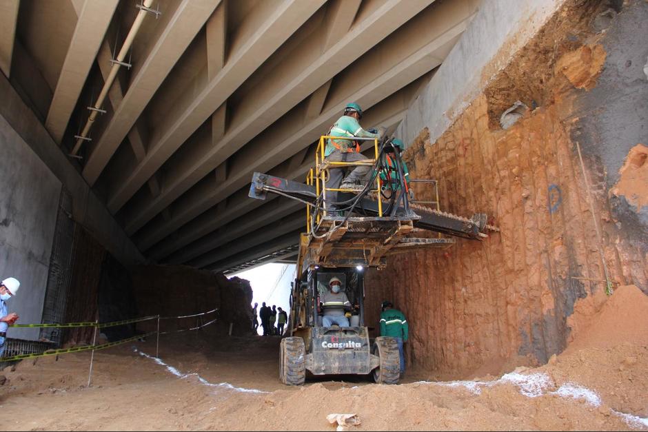 La municipalidad de Guatemala espera entregar la obra el día de la Virgen de la Asuncion, 15 de agosto. (Foto: Fredy Hernández/Soy502)