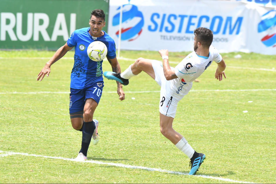 Santa Lucía le dio un baile a la defensa de Comunicaciones que no pudo contener los ataques y permitió cuatro goles. (Foto: Sergio Muñoz/Nuestro)