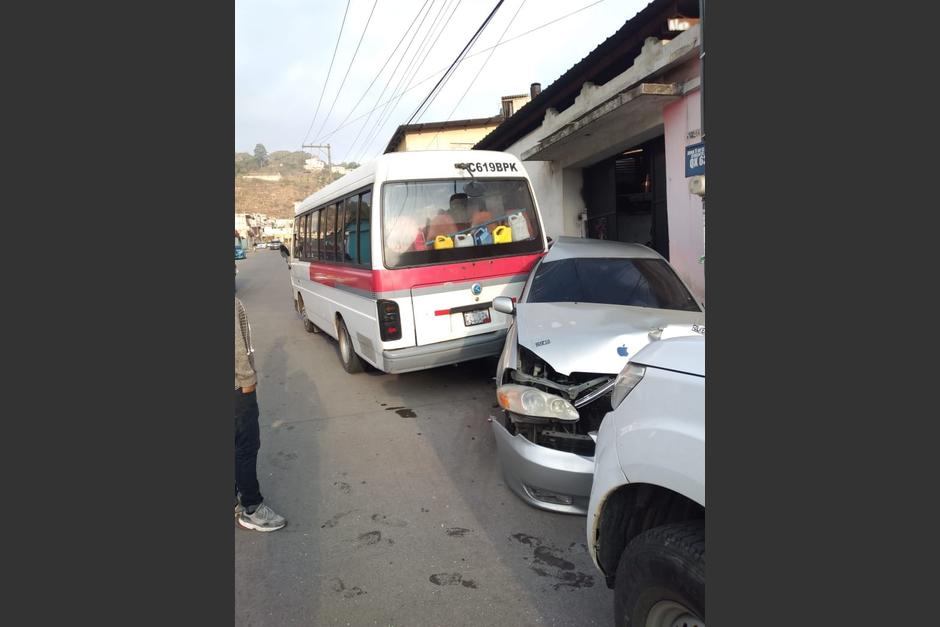 En el percance no hubo personas heridas. (Foto: Stereo 100)