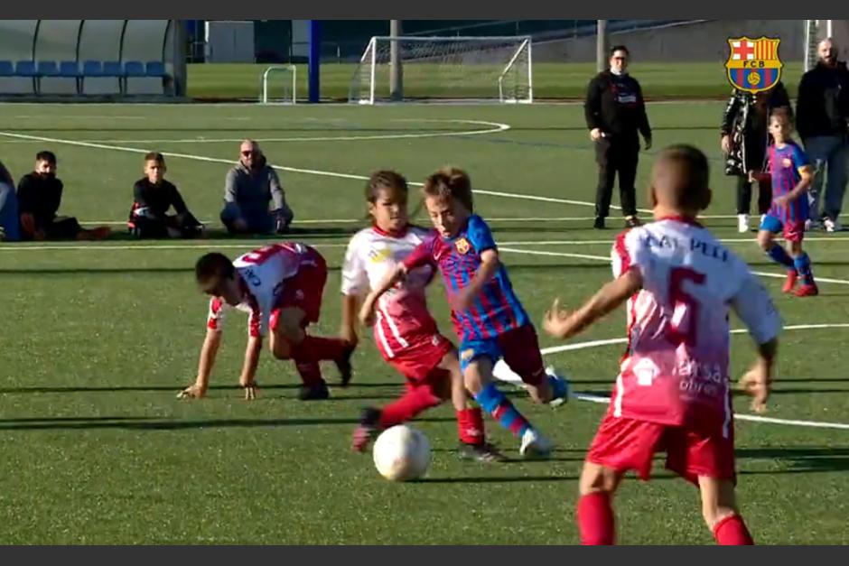 El pequeño Pedro Juárez se ha robado la mirada del mundo deportivo por su hazaña. (Captura Video)