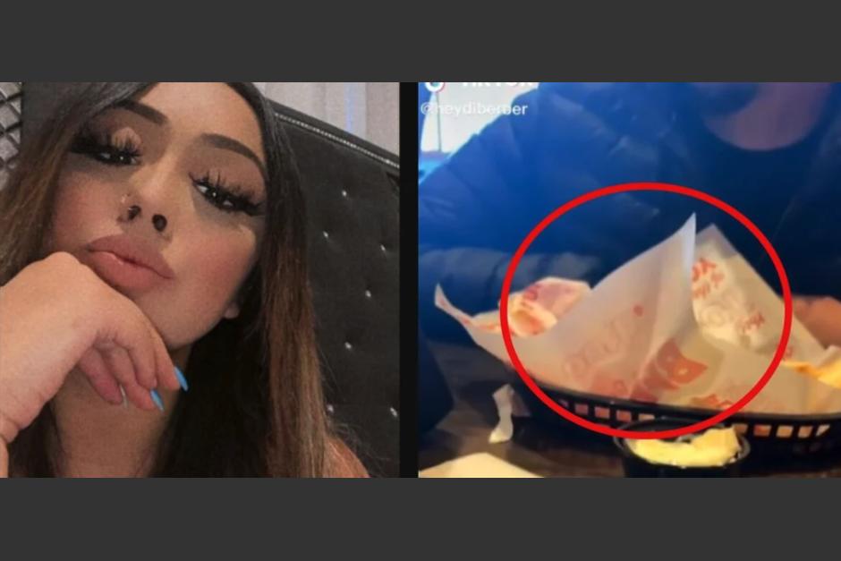 Tiktoker exhibe al hombre con el que tuvo una primera cita por no invitarla a comer. (Foto: redes sociales)