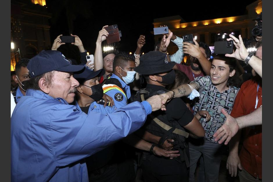 Ortega es proclamado oficialmente presidente en Nicaragua para un cuarto mandato consecutivo. (Foto: AFP)
