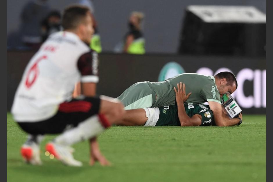 Palmeiras derrotó al Flamengo en los tiempos extras para coronarse campeón de la Copa Libertadores. (Foto: AFP)