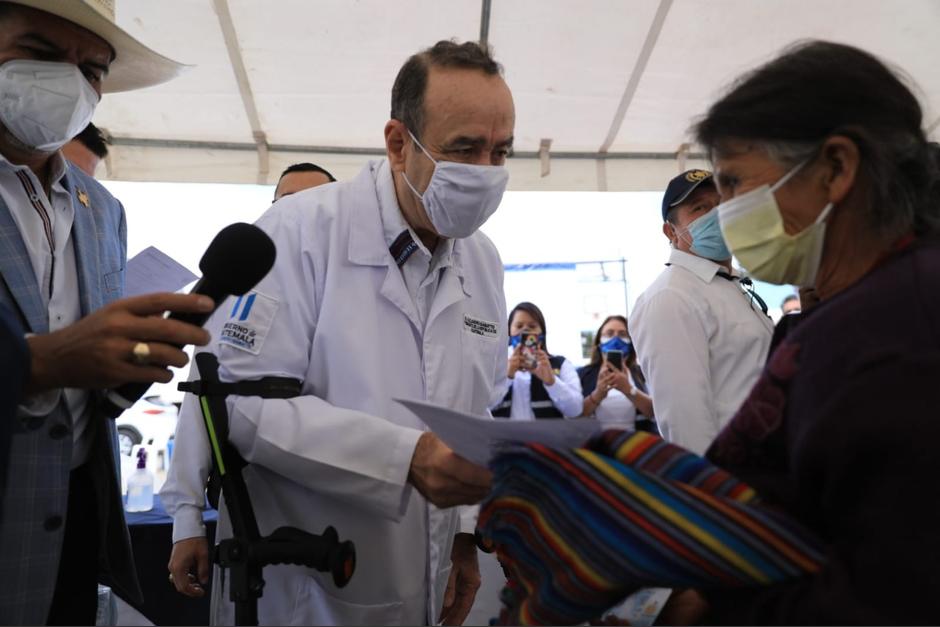 El presidente hizo un llamado a los jóvenes para vacunarse. (Foto: SCSPR) 