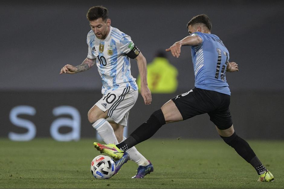 Argentina goleó a Uruguay 3-0 en clasificatoria al Mundial de Catar 2022. (Foto: AFP)