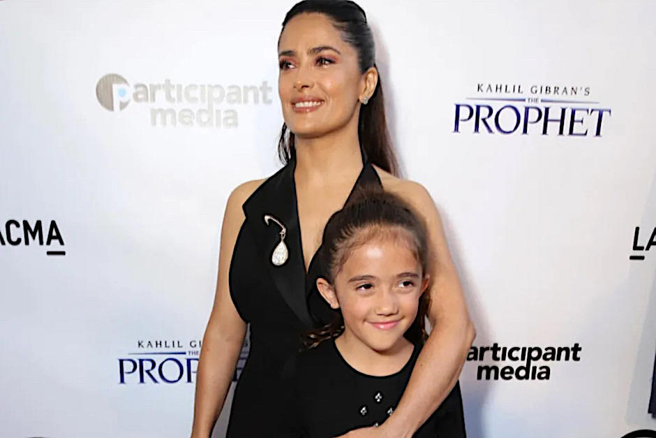 Así luce ahora Valentina Paloma, la hija de Salma Hayek. (Foto: AFP) 