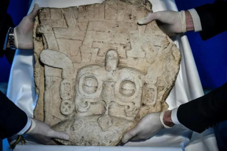 Guatemala recuperó una pieza arqueológica que fue robada en los años 60. (Foto: AFP)