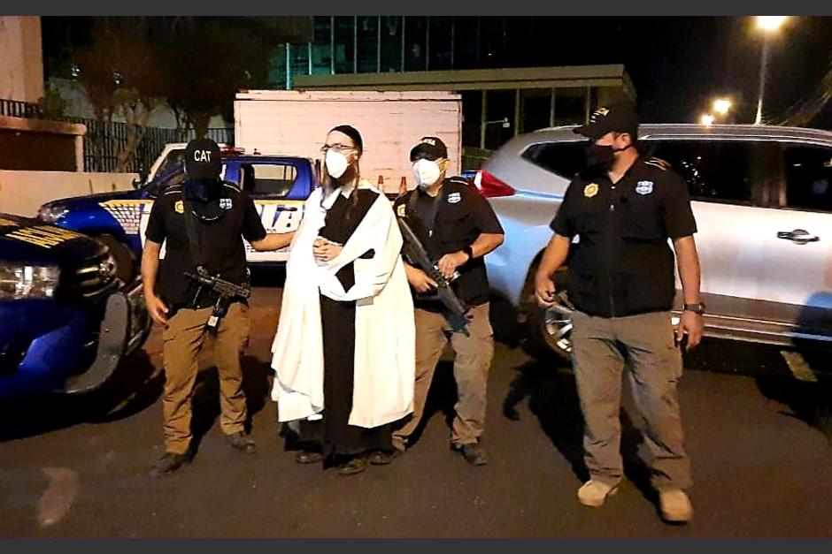 Yaakov Wingarten, judío de nacionalidad belga, fue arrestado en marzo en Oratorio, Santa Rosa, acusado de abuso y secuestro infantil. (Foto: Archivo/Soy502)