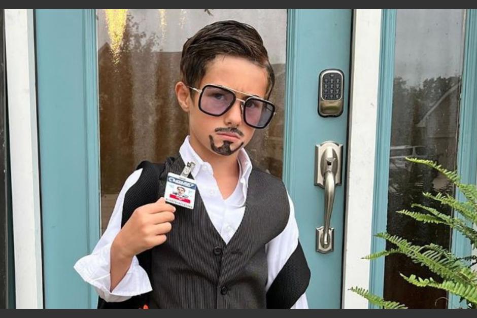 Niño se disfraza de Tony Star y le hacen bullying. (Foto: Facebook)