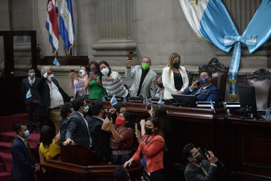 En el Congreso se votó anoche contra el Estado de Calamidad en el país. (Foto: Wilder López/Soy502) 