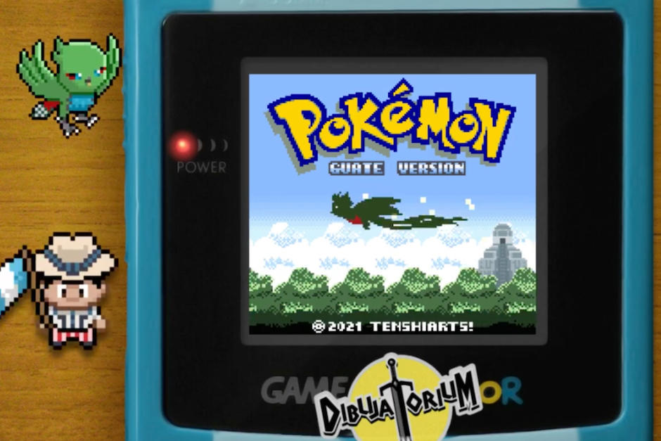 Un grupo de ilustradores guatemaltecos creó la versión del Himno Nacional al estilo Pokémon. (Foto: Dibujatorium)