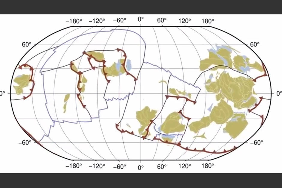 Los movimientos de las placas han existido desde hace millones de años y determinan ciertos accidentes geográficos en el planeta. (Foto: captura de pantalla)