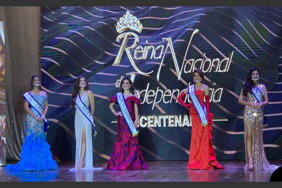 Quetzaltenango realiza la elección de Reina Nacional de Independencia Bicentenario. (Foto: Totovisión)