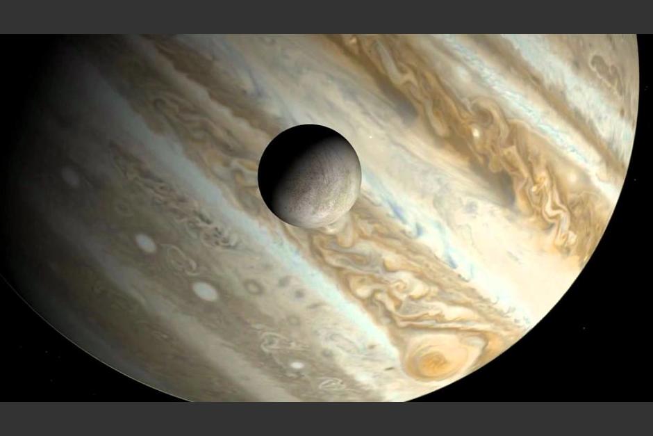 El momento en que una roca chocó contra Júpiter quedó grabado en video. (Foto: Servicios)