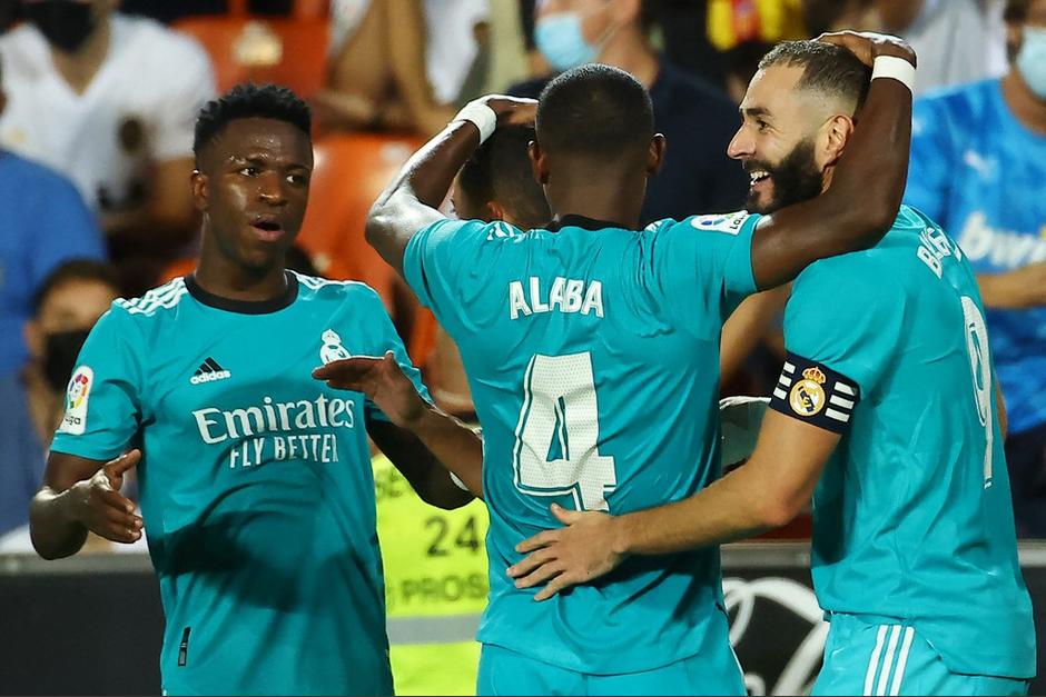El Madrid logró remontar en un partido contra el Valencia. (Foto: AFP) 