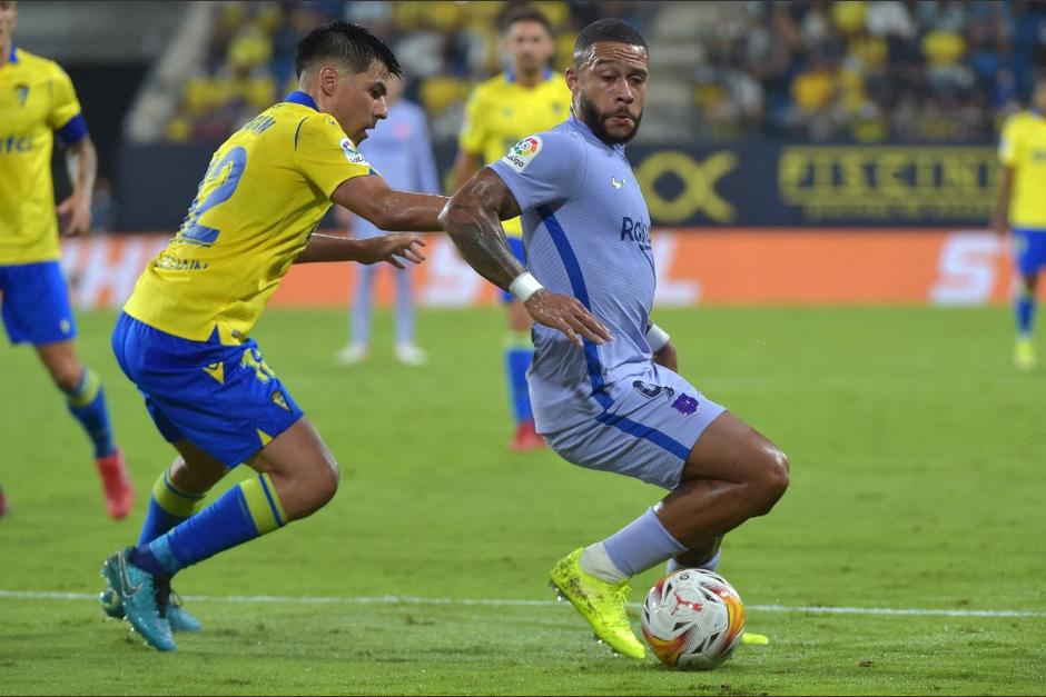 Memphis Depay no ha logrado brillar como se esperaba en el cuadro catalán. (Foto: AFP)