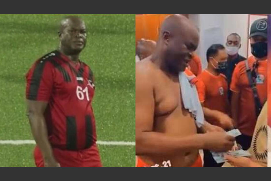 Ronnie Brunswijk fue sancionado por la Concacaf con tres años alejado de cualquier papel que tenga que ver en la competencia internacional. (Captura Video)