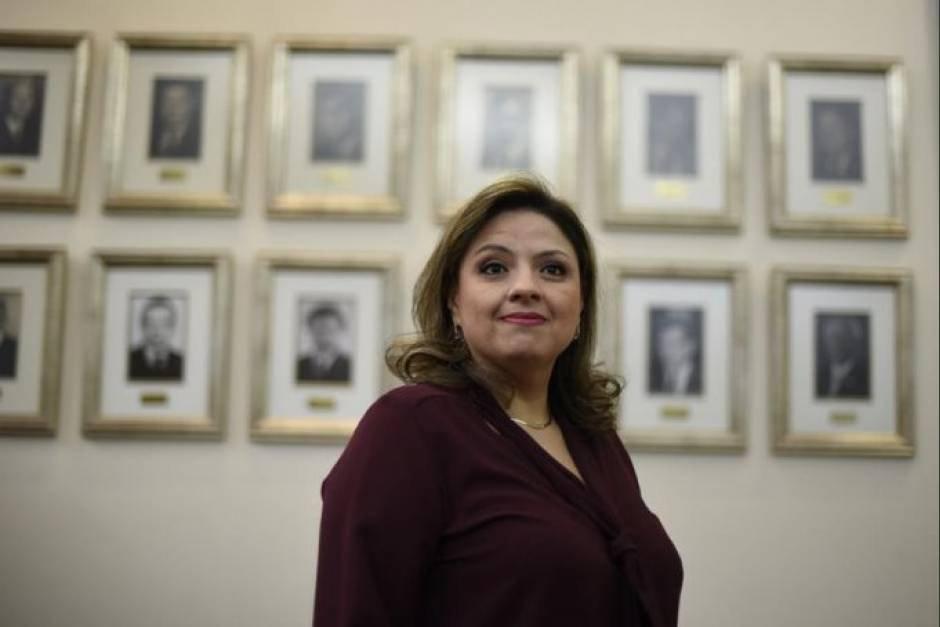 La excanciller Sandra Jovel fue una de las funcionarias más activas durante el gobierno de Jimmy Morales para expulsar a la Cicig y a Iván Velásquez. (Foto: Archivo/Soy502)
