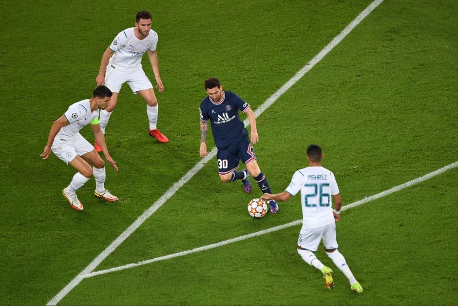 El gol de Messi llegó al minuto 74 del partido contra el City. (Foto: AFP) 