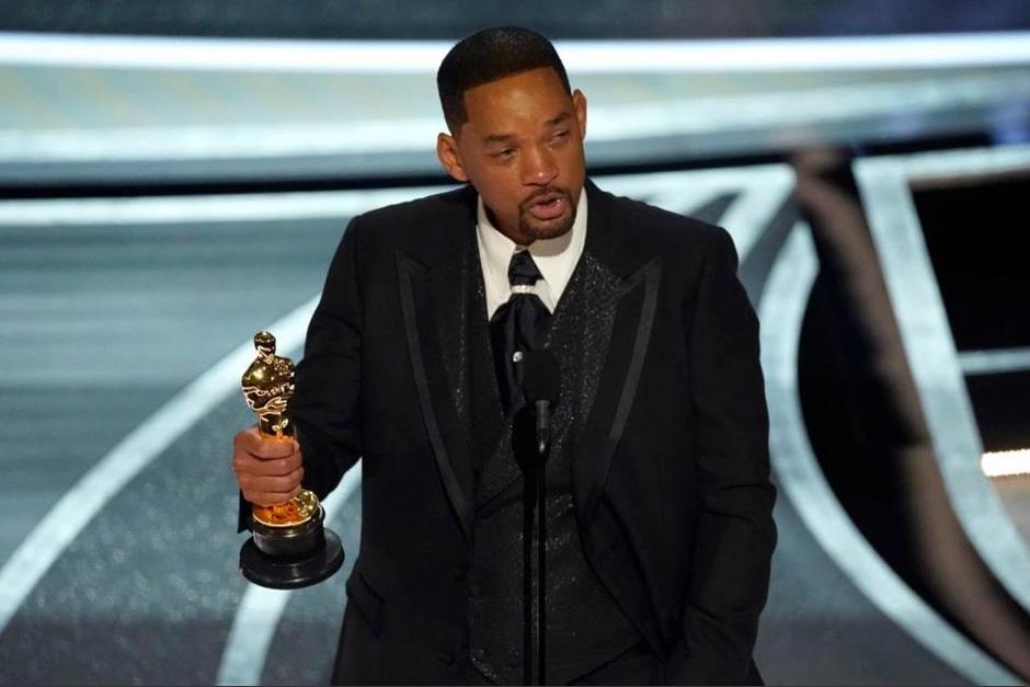 El actor estadounidense Will Smith renunció a la Academia después de la polémica por una bofetada que le propinó al humorista Chris Rock durante la entrega de los Premios Oscar. (Foto: elhorizonte.mx)