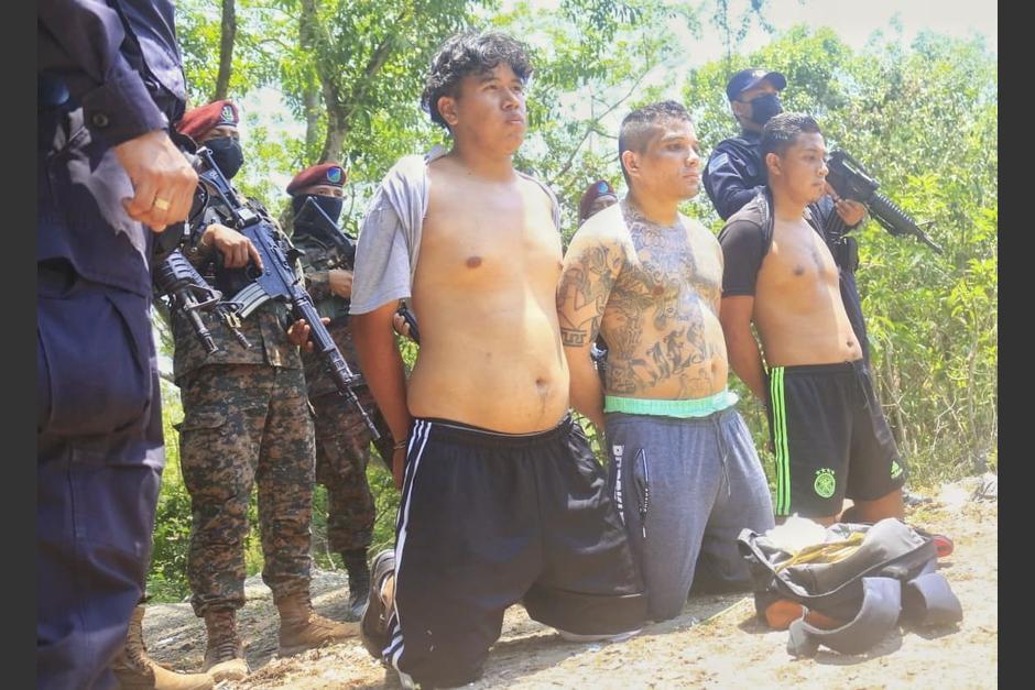 Más de 4 mil pandilleros han sido arrestados en menos de una semana. (Foto: PNC El Salvador)