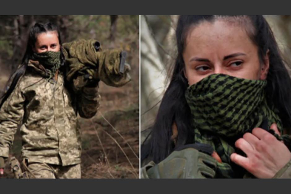 Las fuerzas armadas ucranianas han llamado a la francotiradora “heroína de la guerra moderna”. (Foto: Facebook)