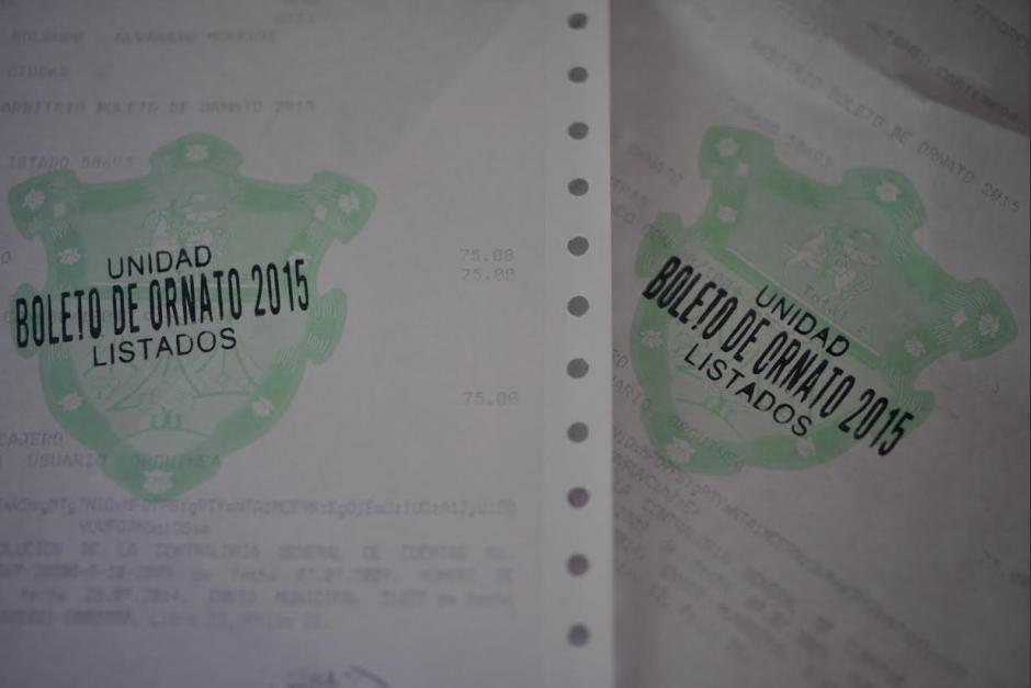 Desde este viernes 29 de abril ya no será requisito presentar el boleto de ornato para tramitar la licencia ni el pasaporte. (Foto: Archivo/Soy502)