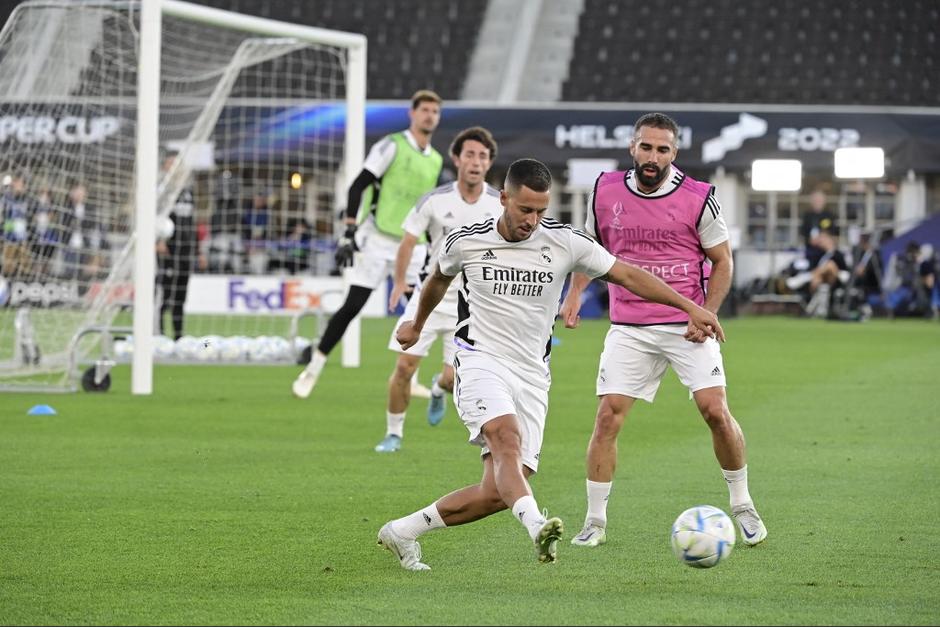 El cuadro merengue se prepara para medirse al cuadro alemán en la disputa del primer título oficial de la temporada. (Foto: AFP)