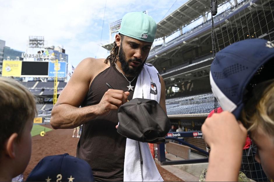 Fernando Tatis Jr fue suspendido 80 juegos por dopaje en Grandes Ligas. (Foto: AFP)
