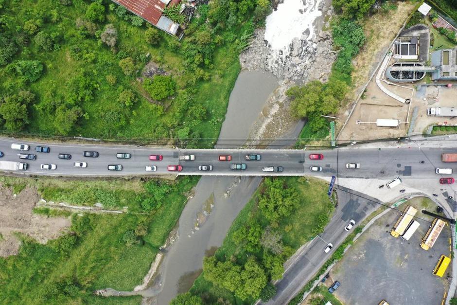 Este es uno de los puntos más críticos que afecta la movilidad en el sector de El Frutal. (Foto: Muni Villa Nueva)