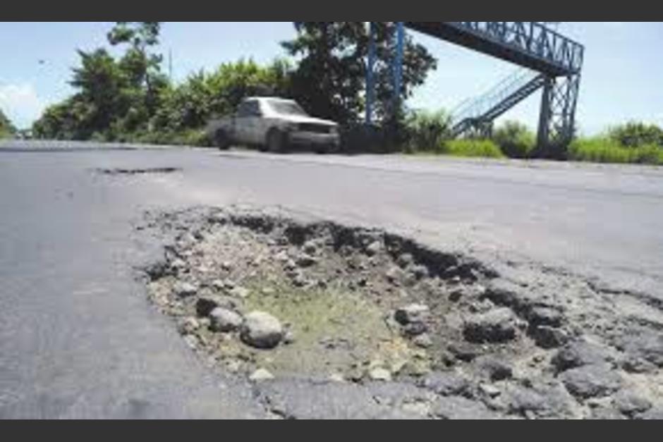Varias arterias del país presentan daños. (Foto: archivo/Soy502)
