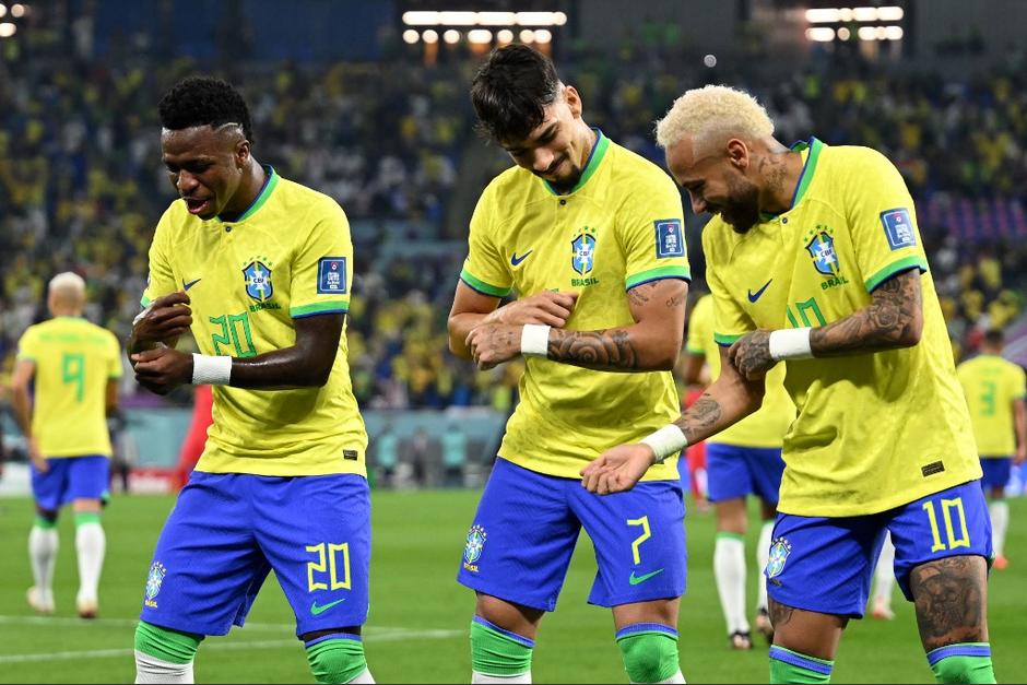 Brasil clasifica a cuartos de final con goleada a Corea del Sur. (Foto: AFP)