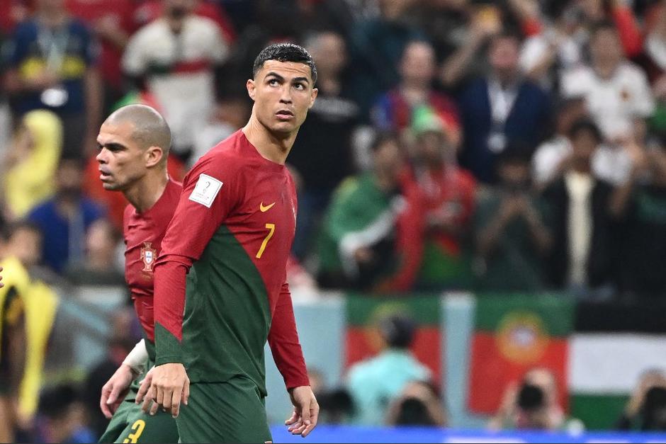 Cristiano Ronaldo tras la goleada de Portugal llamó la atención y confirma que el vestuario está quebrado. (Foto: AFP)