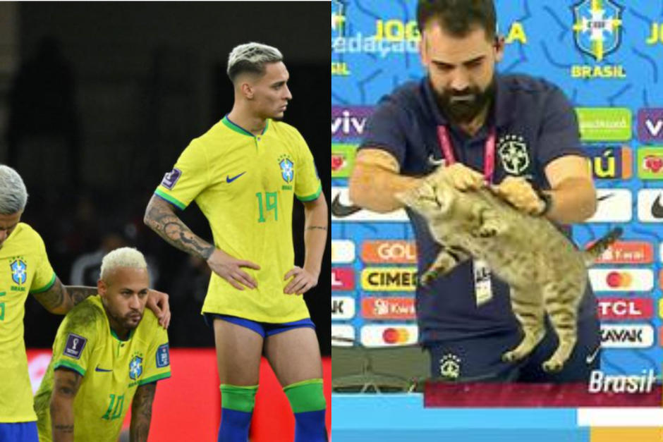 Los internautas aseguran que Brasil sufrió la maldición. (Fotos: AFP)