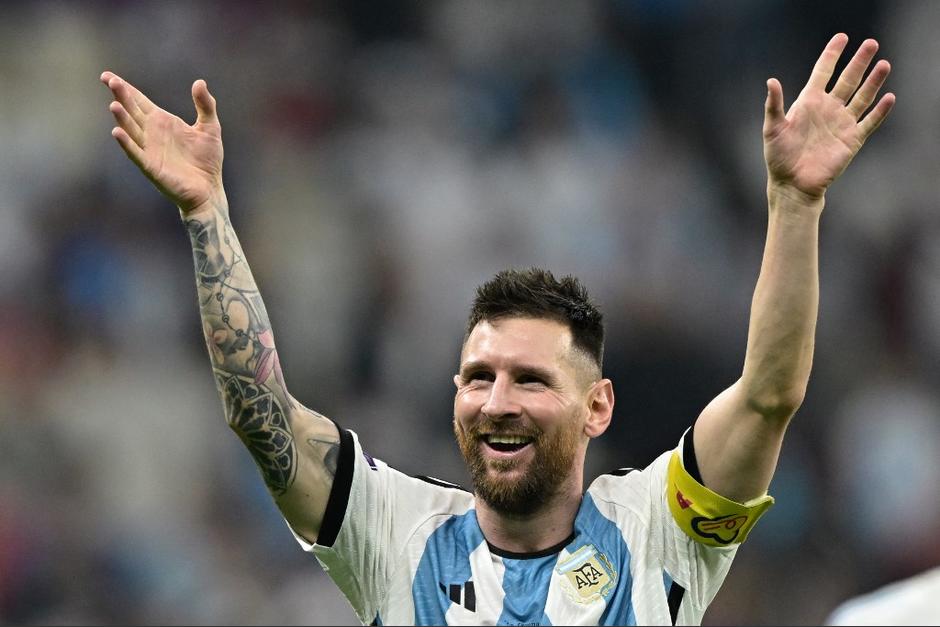 La primera maestra de Messi le dedicó una emotiva carta. (Foto: AFP)