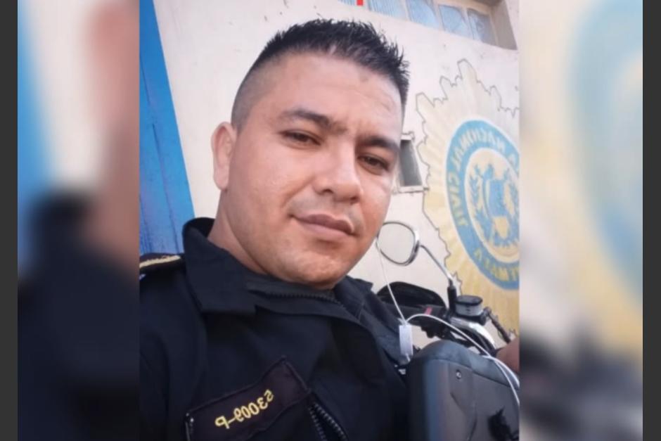 Reportan al agente de la PNC, Edwin Yobani García Castillo, desaparecido luego de ir a recibir dinero. (Foto: Redes sociales) 