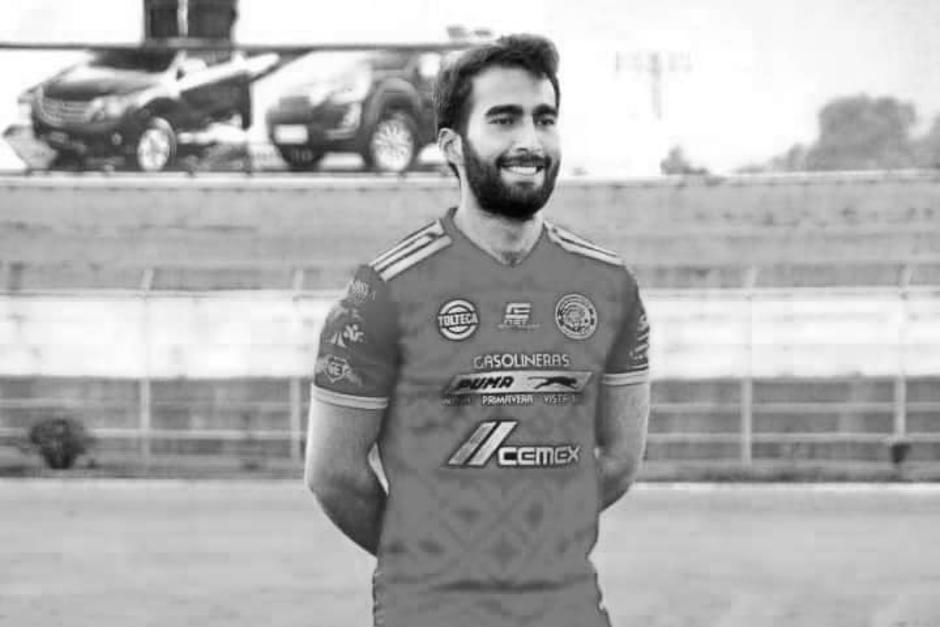 El jugador de Marquense, Marcos Menado murió luego de un entrenamiento. (Foto: Twitter / Marcos Menaldo)