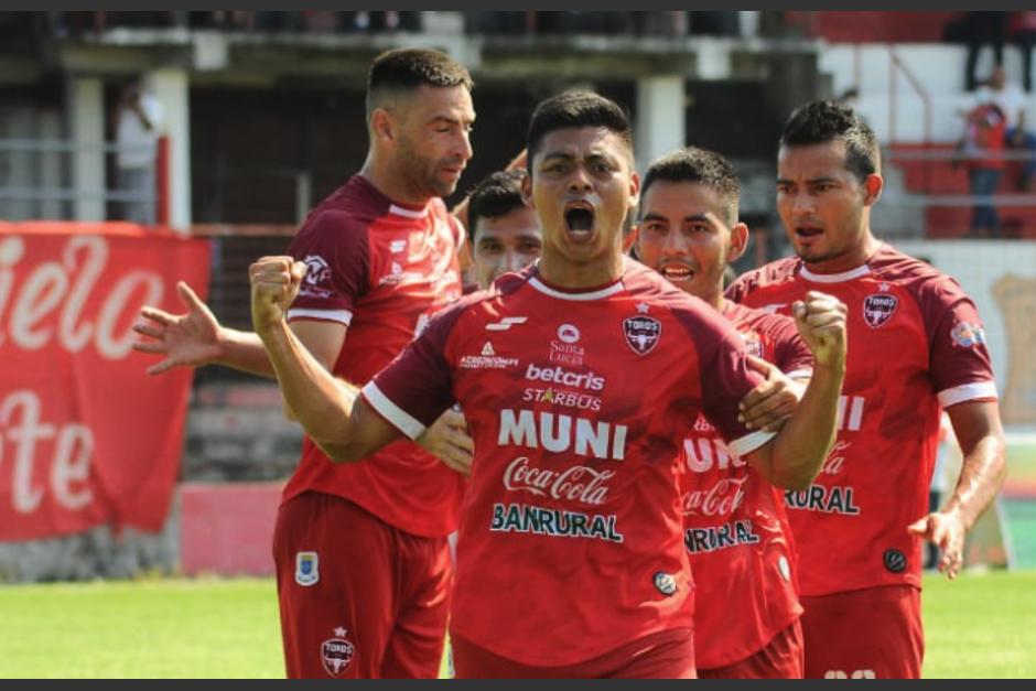 Malacateco logra su victoria frente a Xelajú con goles de Enzo Herrera y Yonathan Morán. (Foto: Malacateco Oficial) 