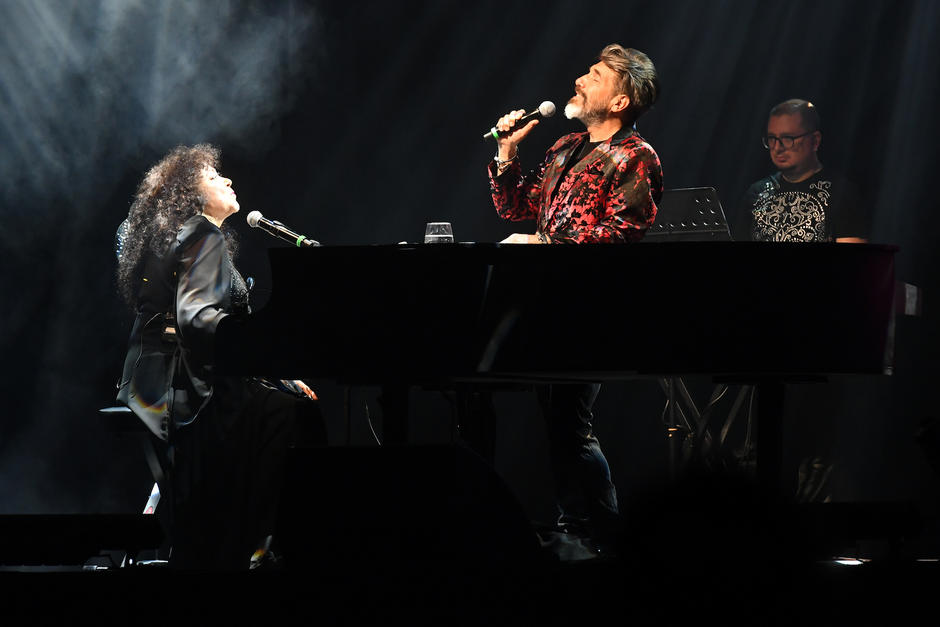 Amanda Miguel y Diego Verdaguer construyeron una verdadera historia de amor, en la que también hubo episodios tormentosos. (Foto: Nuestro Diario)