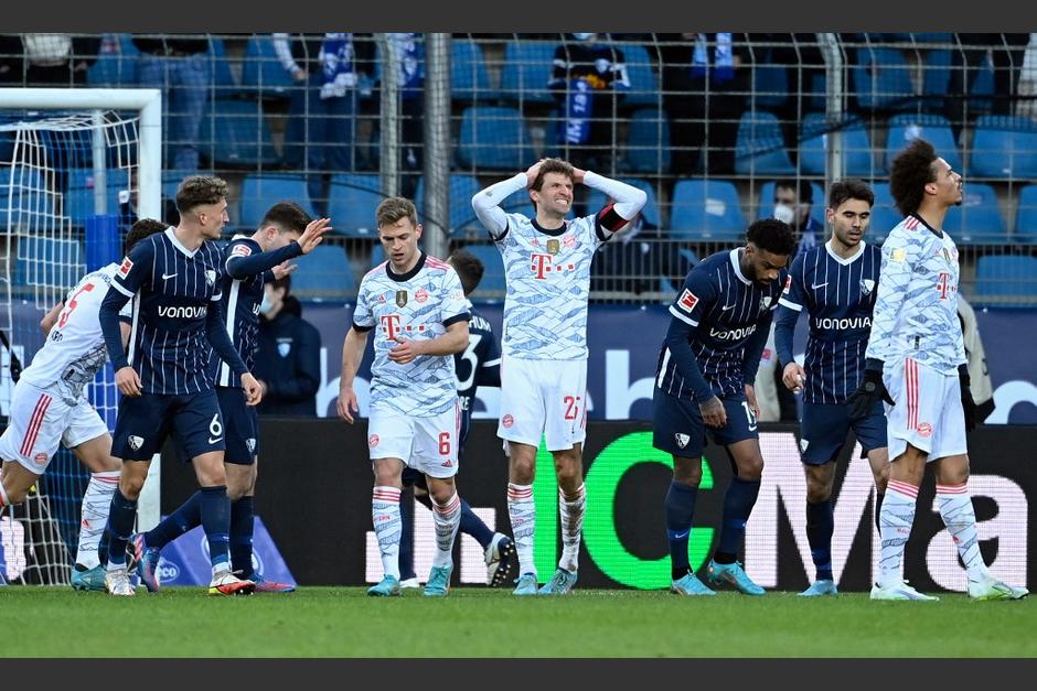 El Bayern Munich pierde ante el recién ascendido, Bochum. (Foto: AFP)