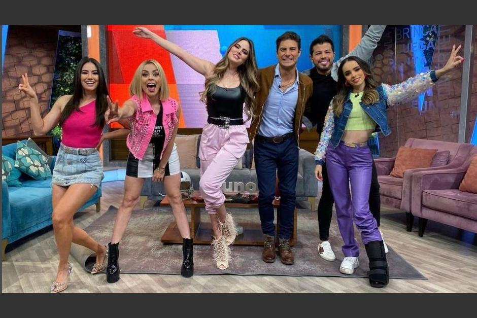 La conductora de Venga la Alegría, Olga Mafud, sufrió una caída durante un programa en vivo. (Foto: Instagram)