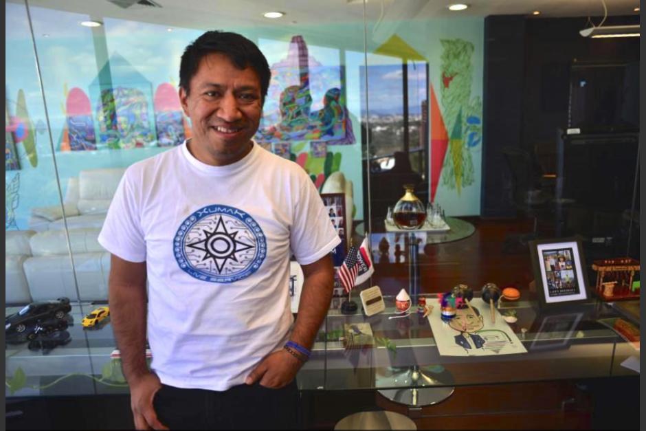 Marcos Andrés Antil le dedicó pablaras a "Xumak" y mencionó sus próximos proyectos. (Foto: Soy502) 