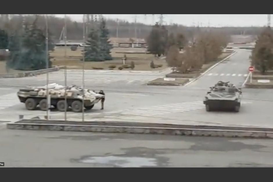 La planta nucelar Chernóbil ha sido tomada por el control ruso. (Foto: captura de pantalla)
