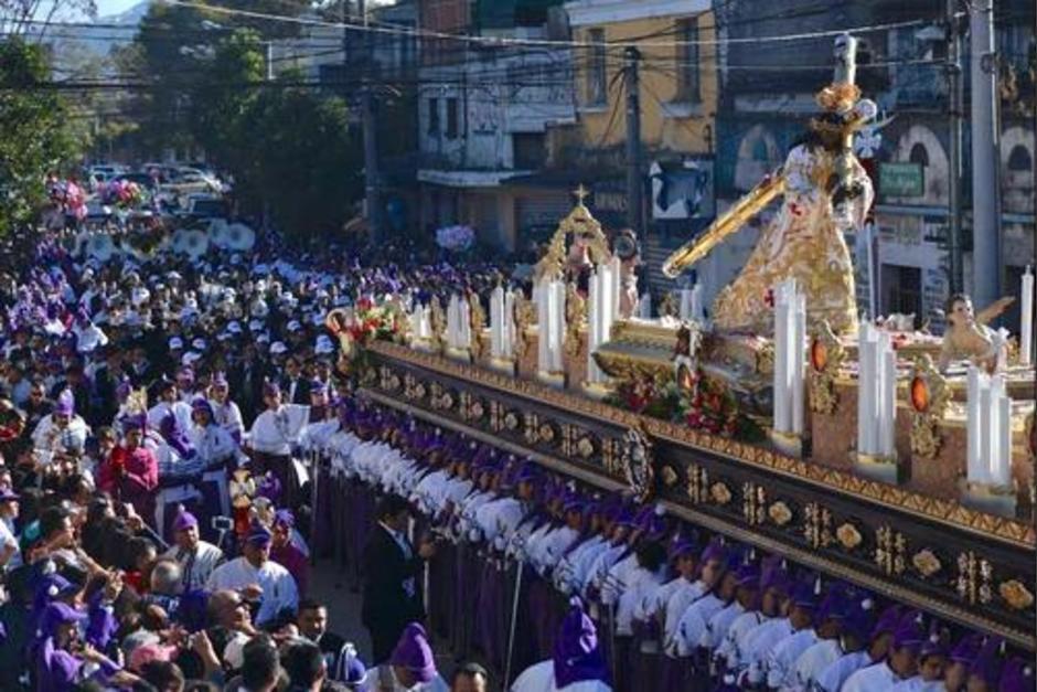 Las procesiones podrán realizarse siguiendo el protocolo de Salud. (Foto: archivo/Soy502)