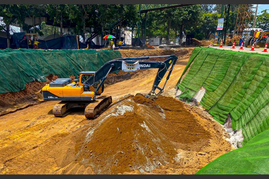 El puente servirá para habilitar la ruta sobre el km 15.4 en Villa Nueva que se encuentra paralizado a causa del hundimiento. (Foto: Ministerio de Comunicaciones)
