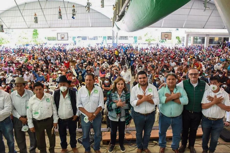 El Partido UNE recibió un nuevo revés del TSE. 