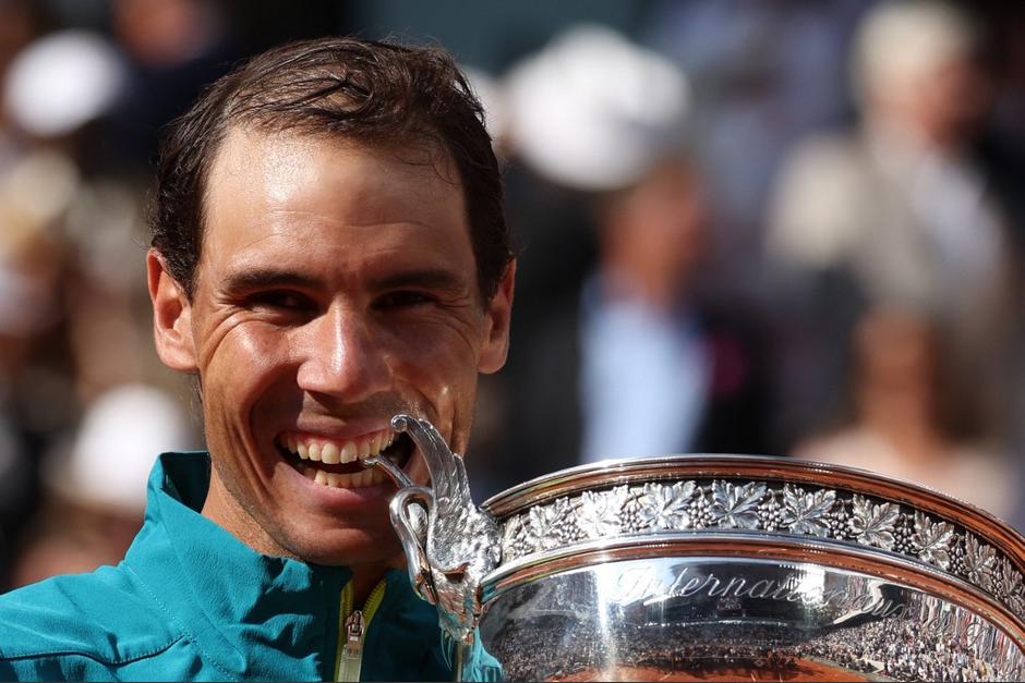 Rafael Nadal, ganador de Roland Garros por 14ª vez en su carrera. (Foto: AFP) 