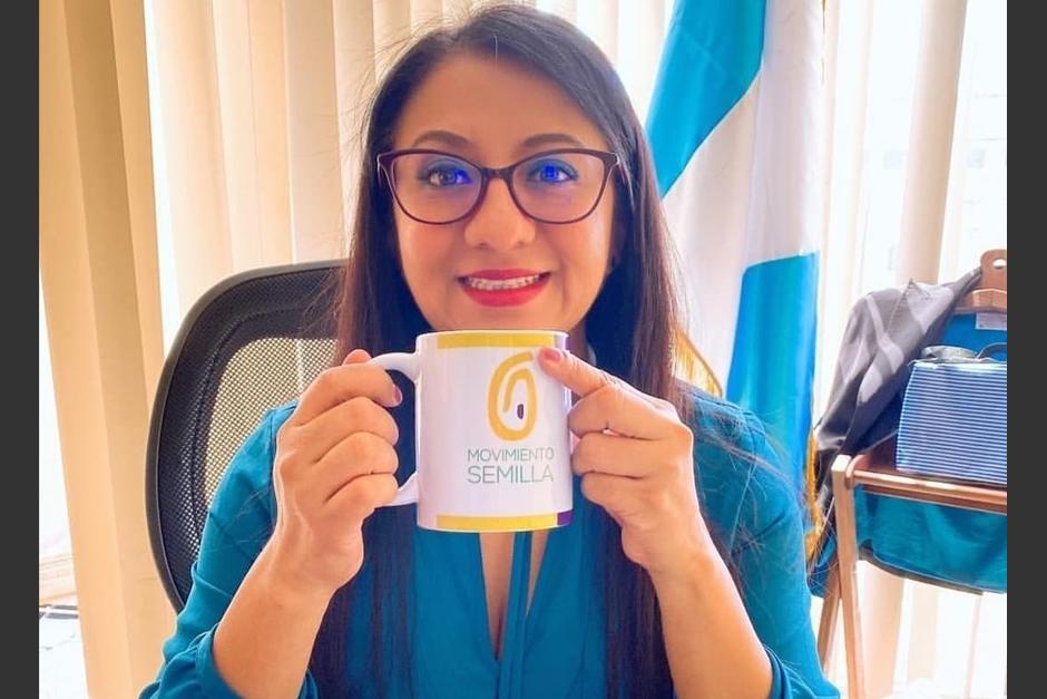 La diputada Ligia Hernández, de Semilla, fue denunciada por la fiscal General Consuelo Porras. (Foto: Facebook/Ligia Hernández)