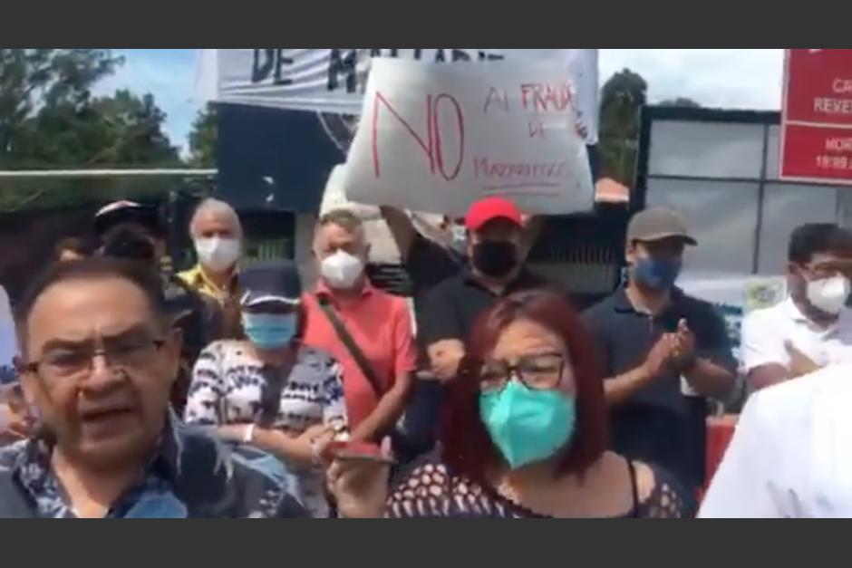 Docentes y trabajadores de la Usac piden diálogo con autoridades universitarias. (Foto: captura de pantalla)